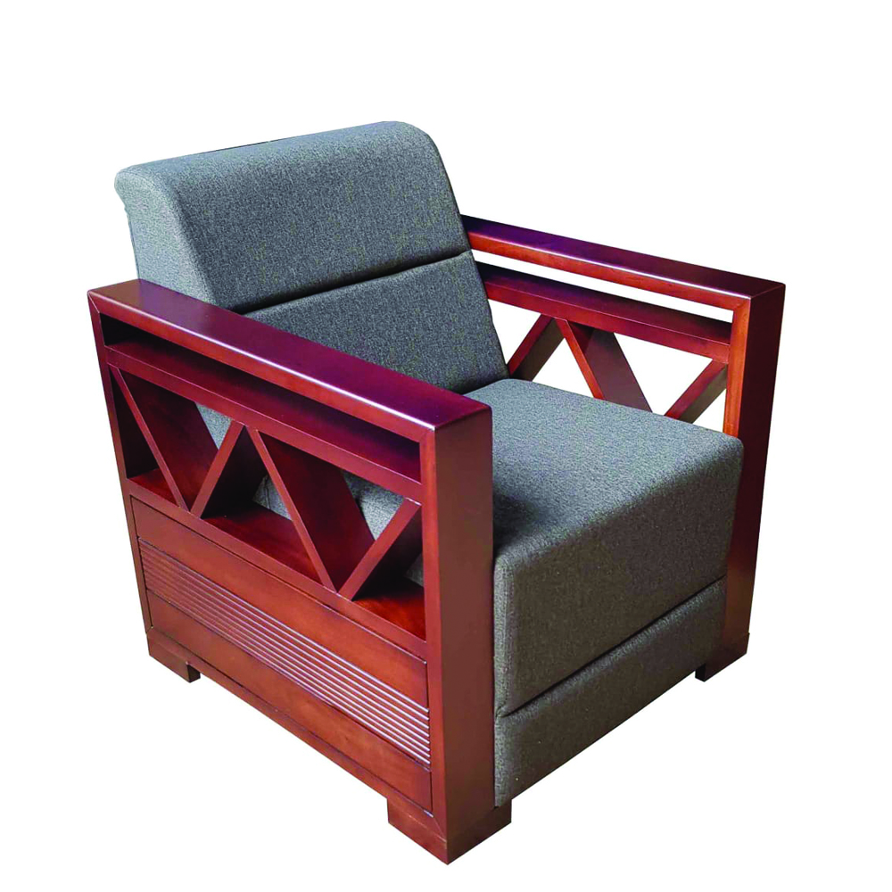 V Sofa Single Amulya Furniture